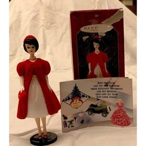 1999 HALLMARK KEEPSAKE BARBIE: SILKEN FLAME SERIES #5 Christmas Ornament